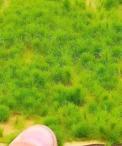 touffes d'herbe de 8-11 mm de haut vert printemps A4 GT-201